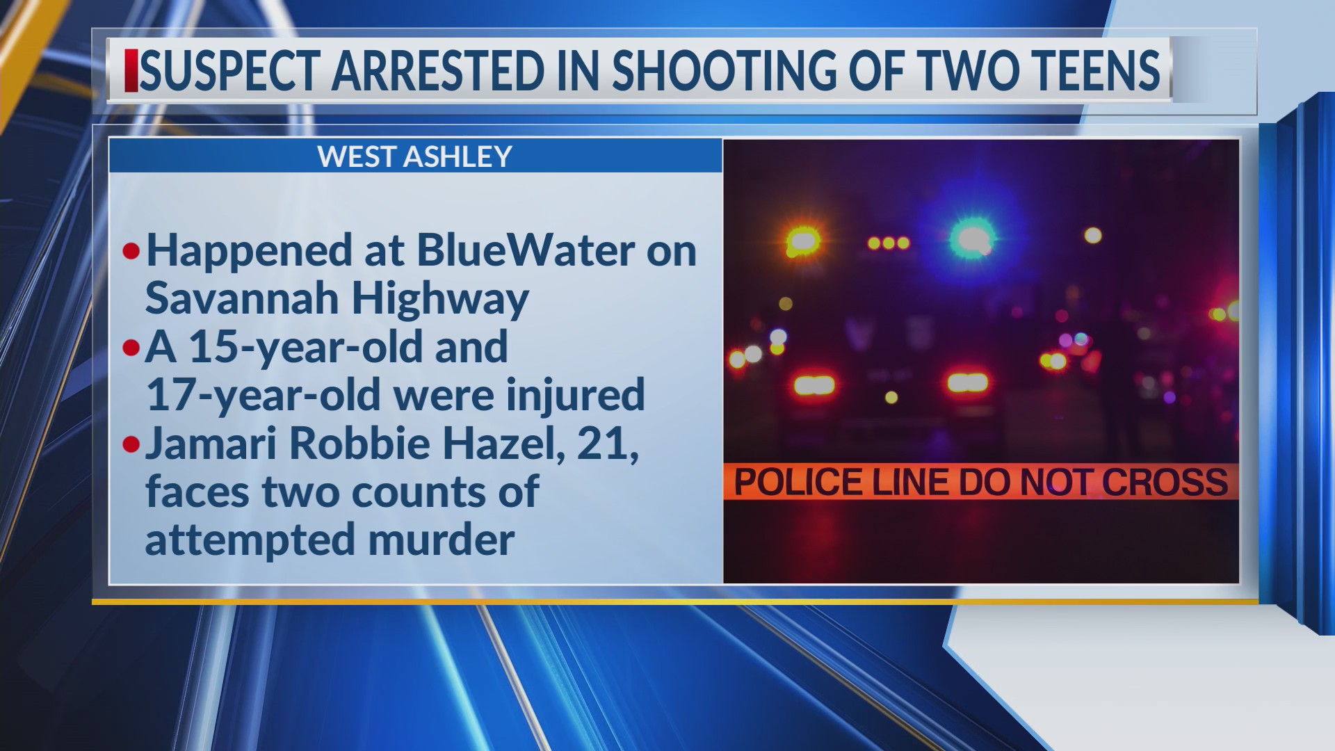 Suspect accused of shooting two teens at West Ashley gas station – WCBD ...