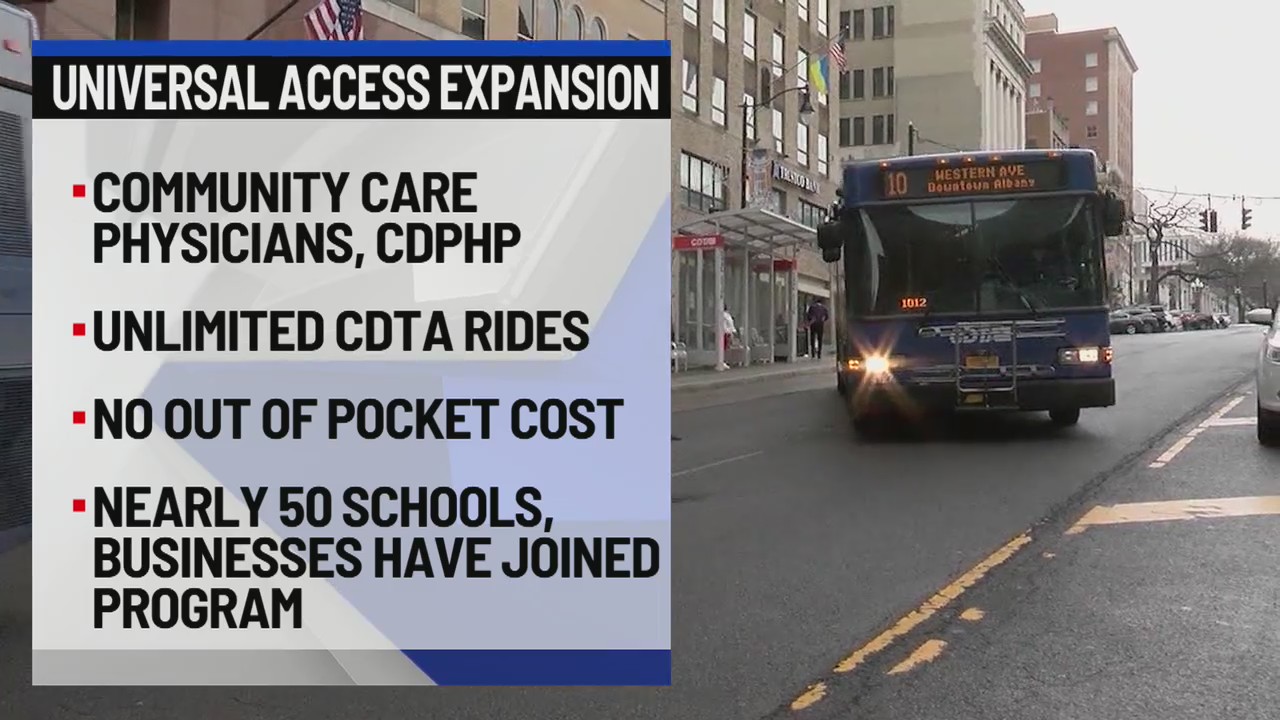 Health groups join CDTA Universal Access – NEWS10 ABC