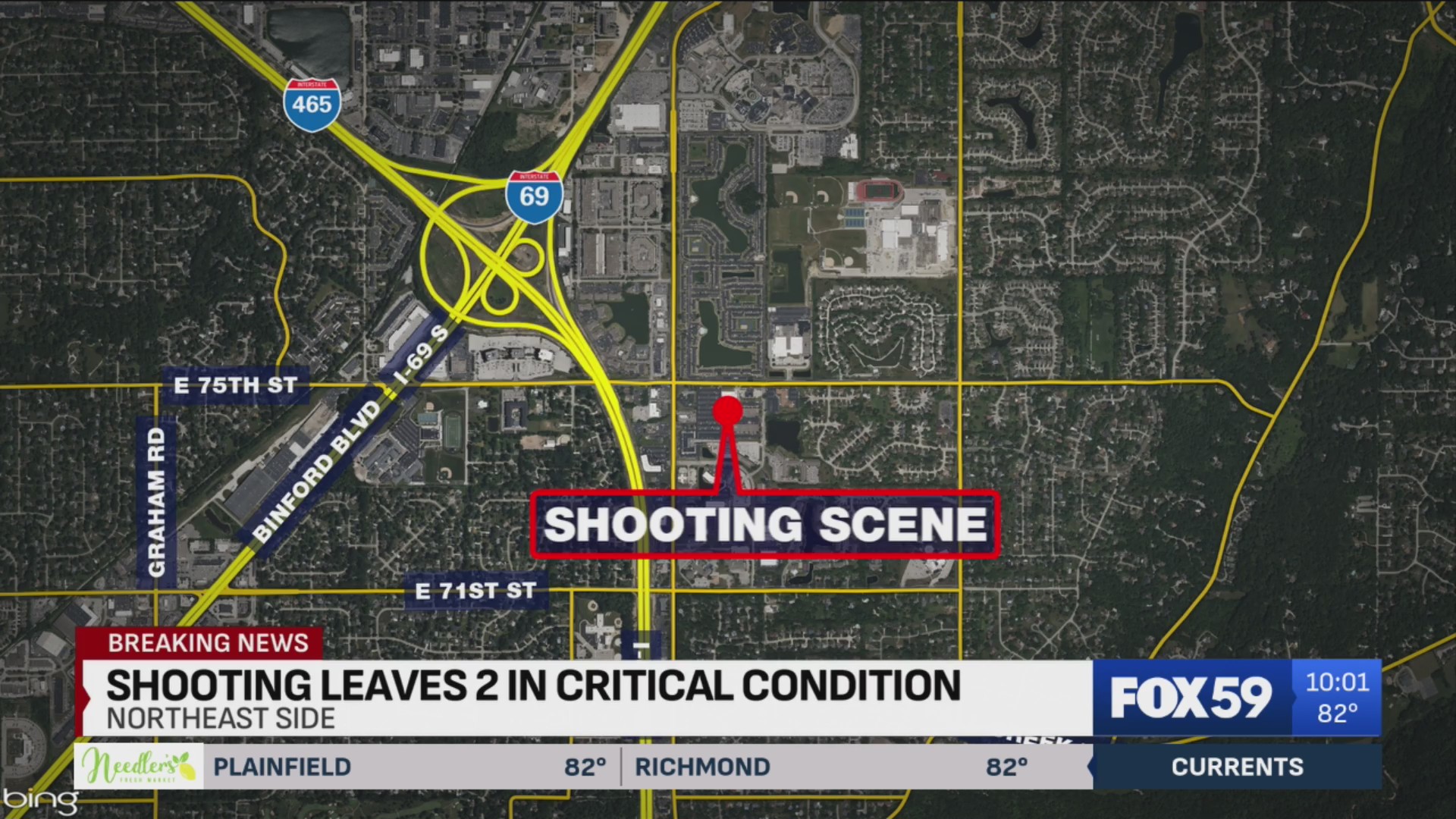 Shooting on northeast side leaves 2 critically injured – Fox 59