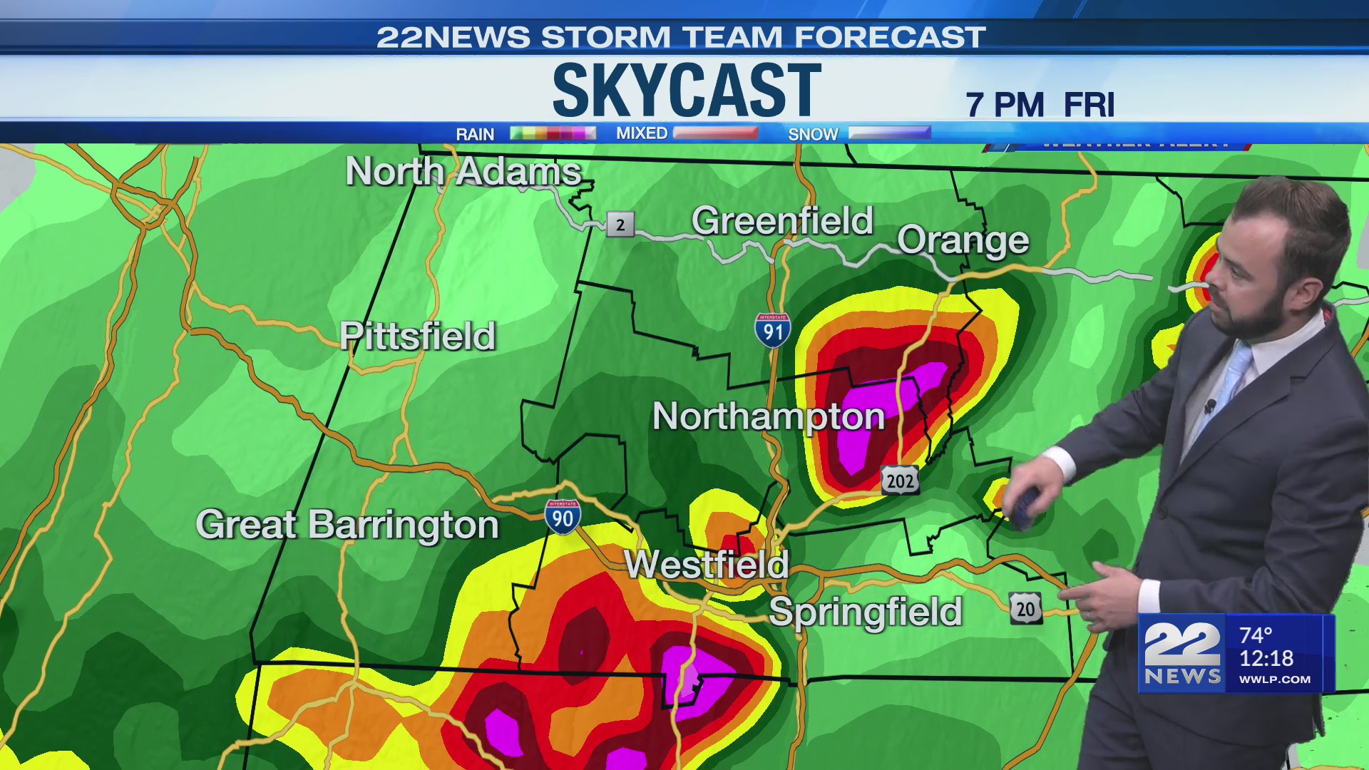 WEATHER ALERT: Strong to severe thunderstorms likely on Friday – WWLP