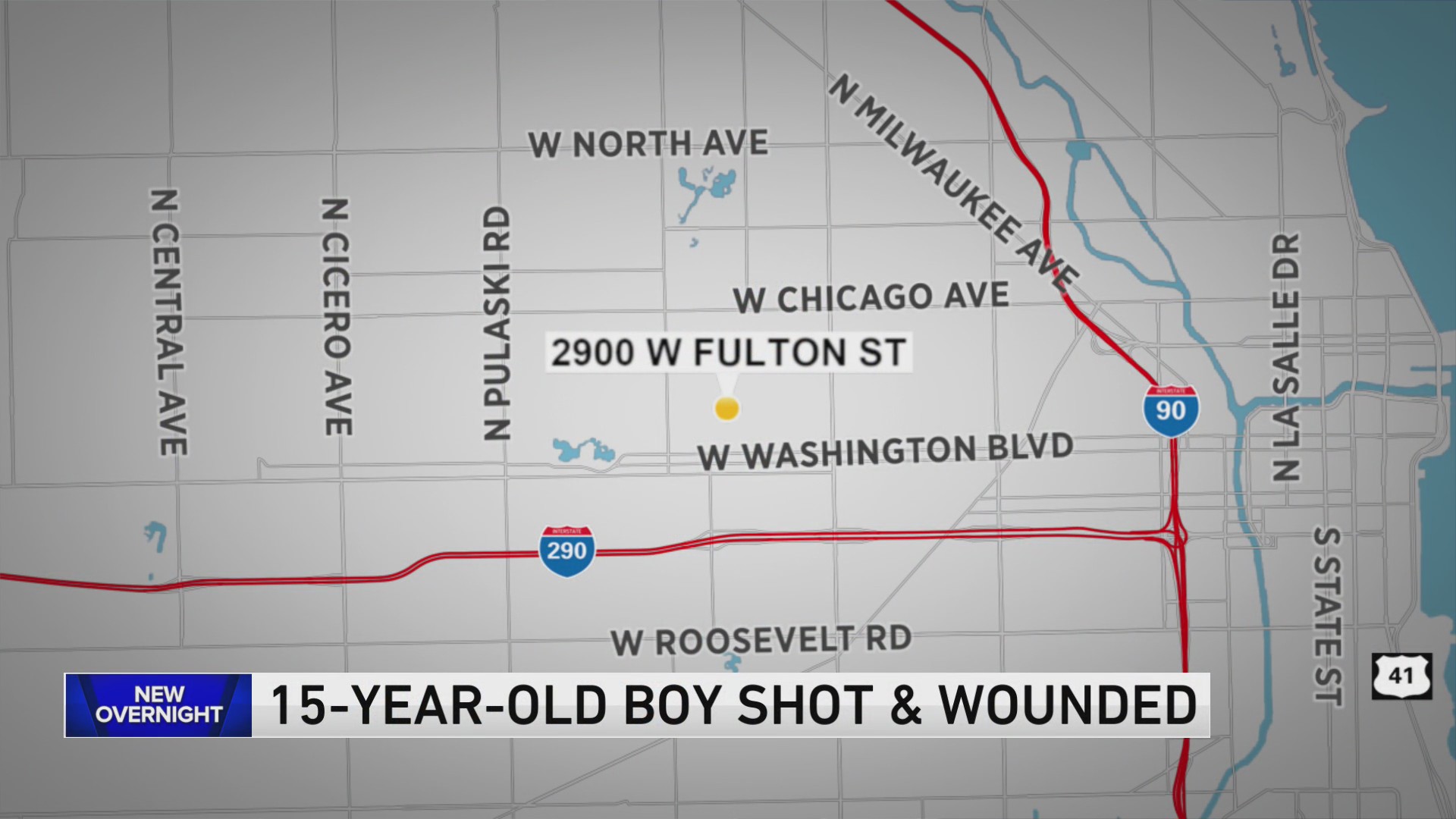 15-year-old boy shot while sitting in parked vehicle on West Side – WGN-TV