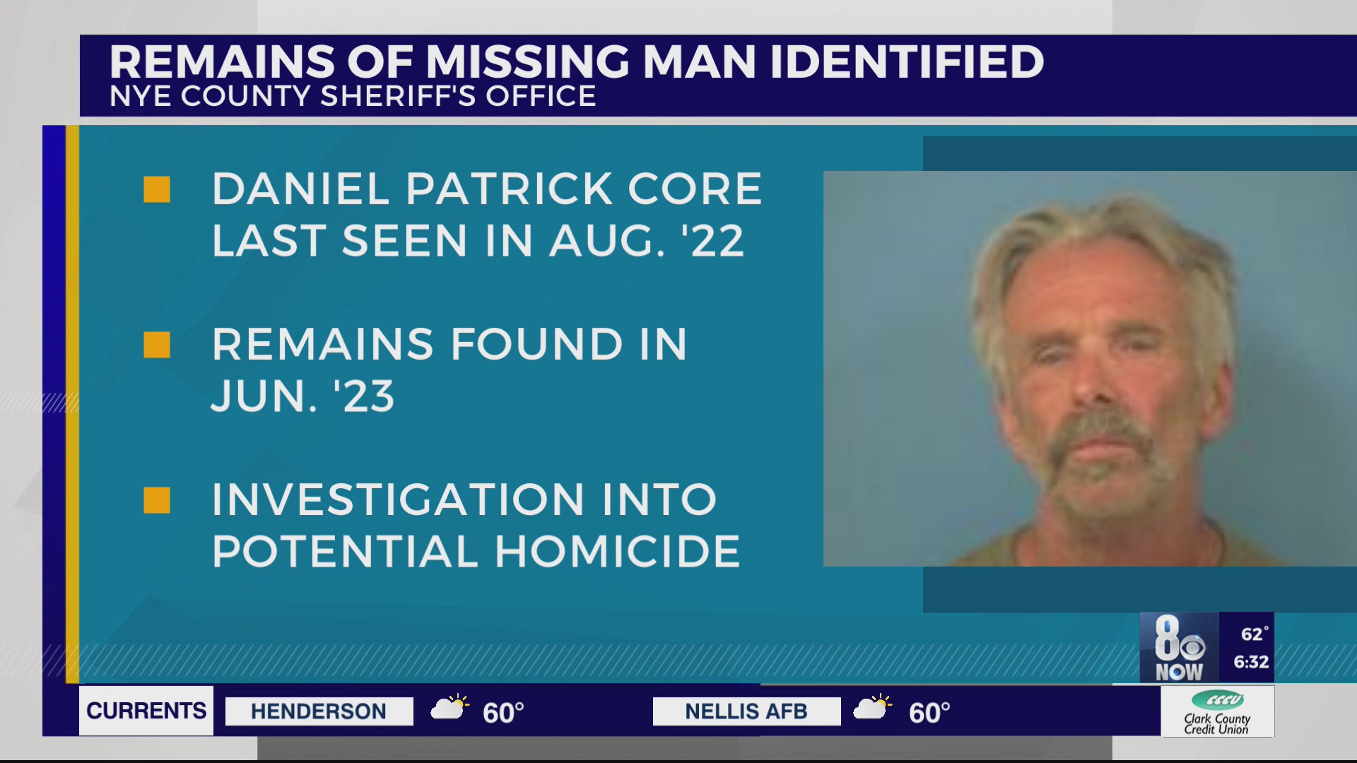 Missing Pahrump man identified after remains found in desert – KLAS