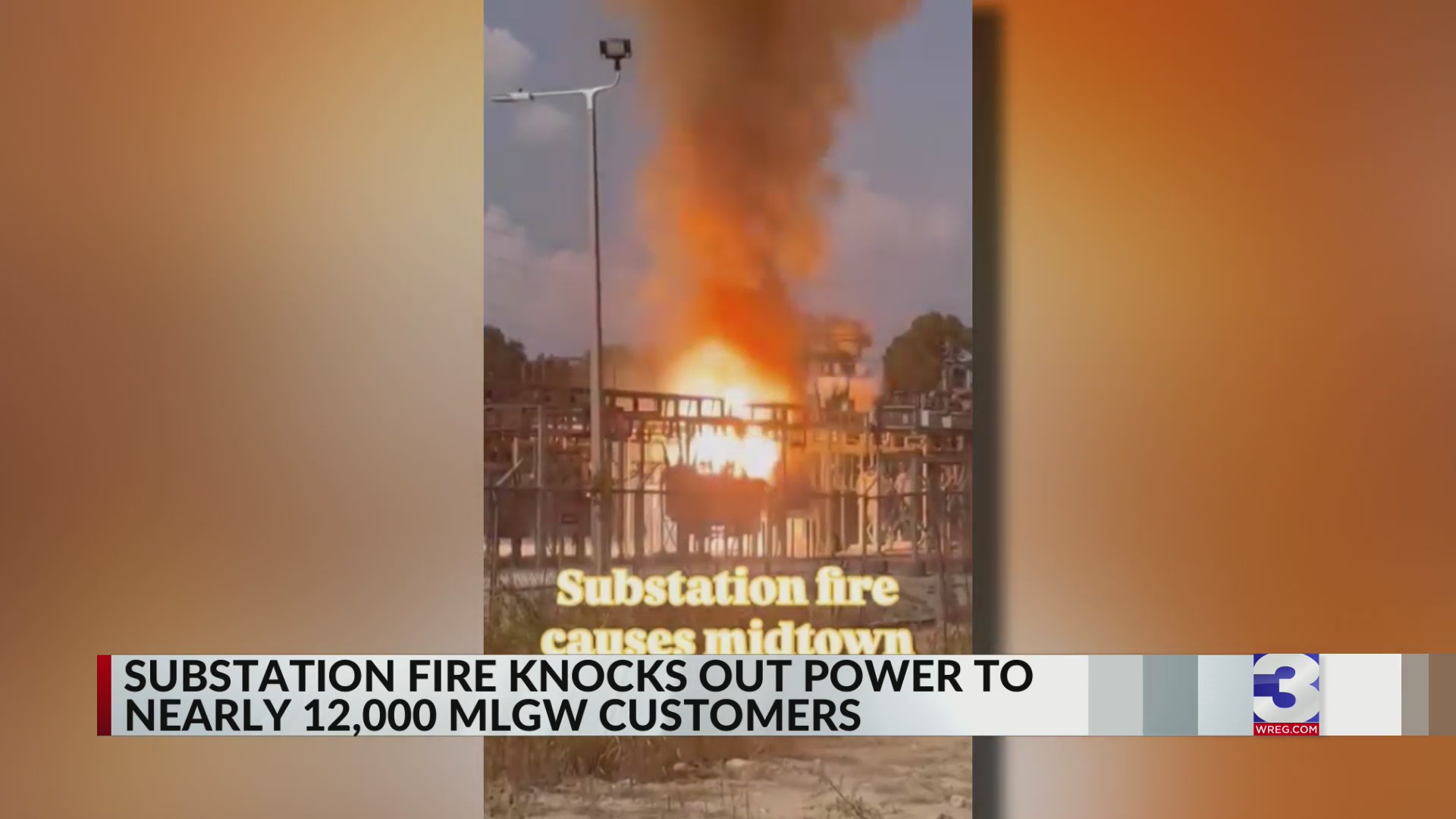 Nearly all power restored after MLGW substation fire outage – WREG.com