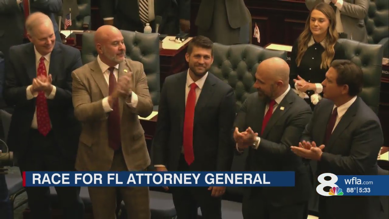 Ag James Uthmeier gains Trump’s backing in 2026 election bid – WFLA