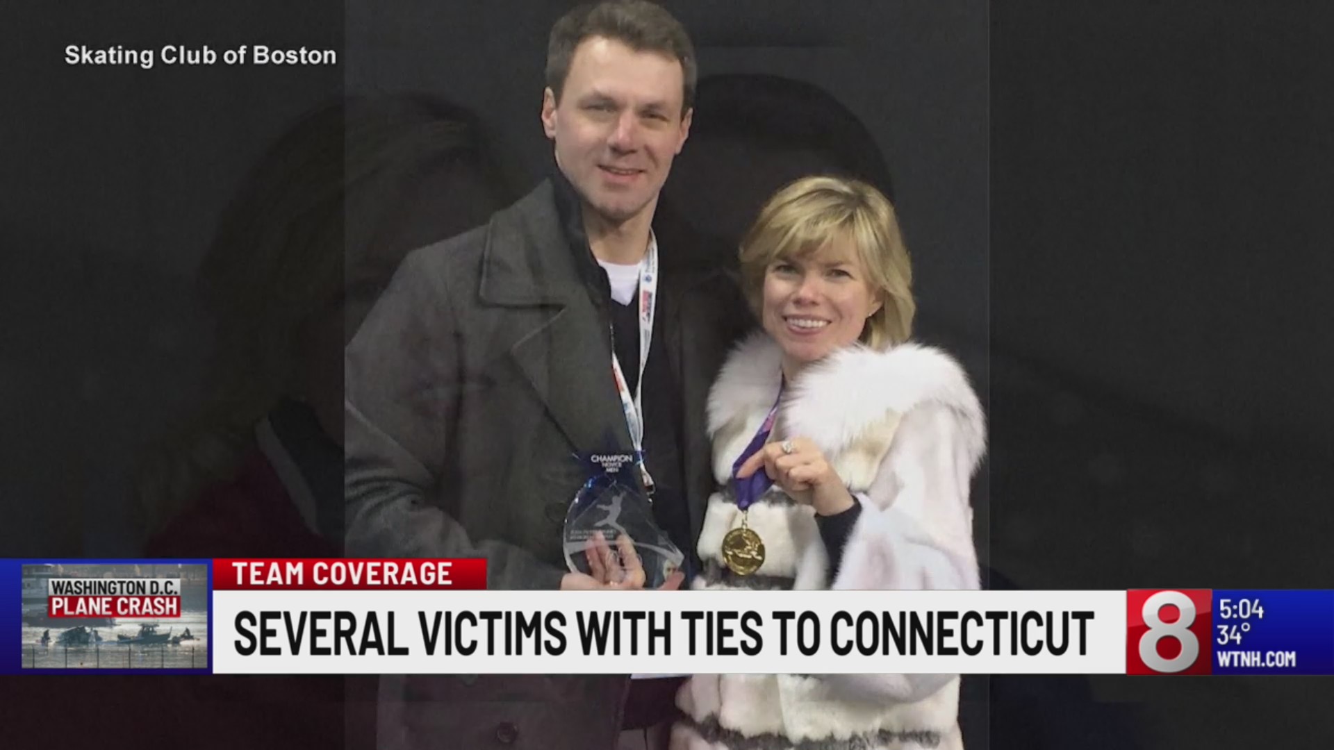 Figure skating community mourns DC plane crash victims with Connecticut ...