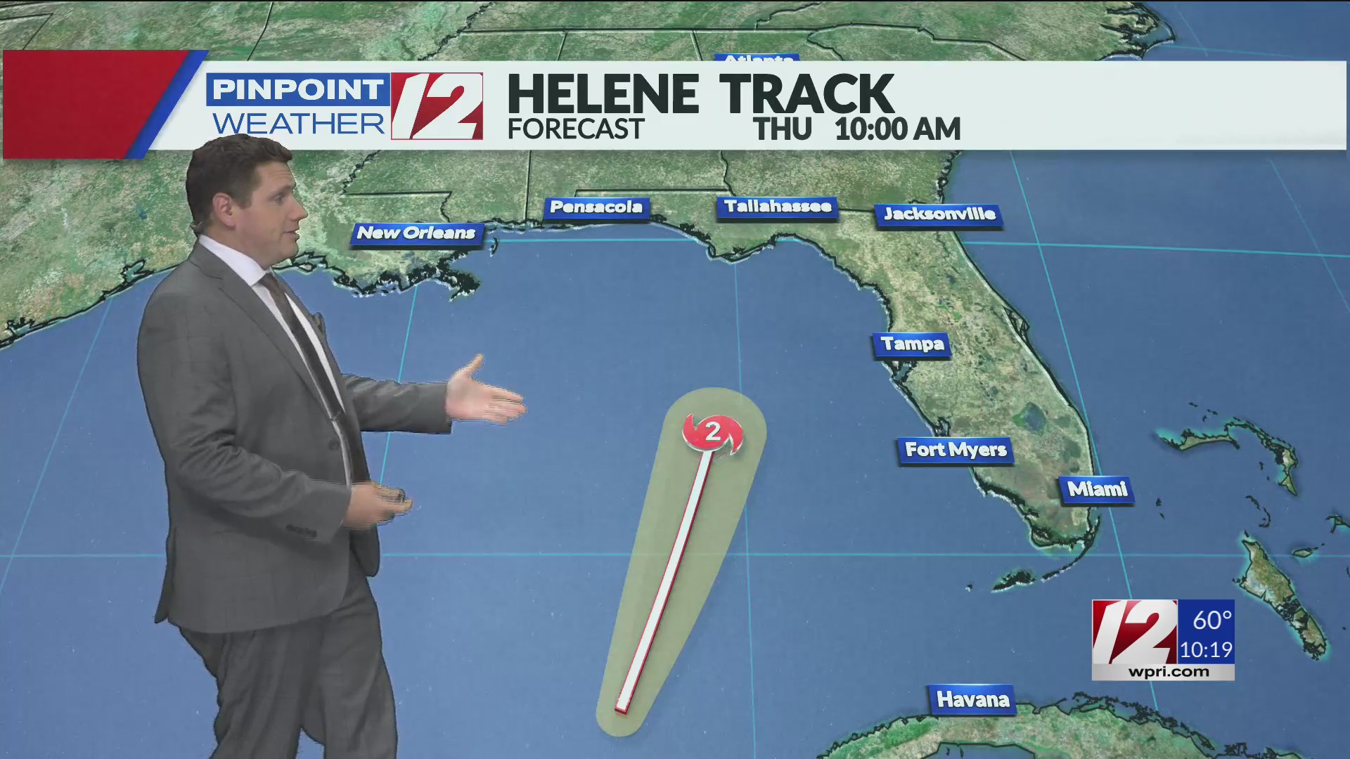 WPRI 12 Weather Now 9/25/24: Showers Thursday; Tracking Helene – WPRI.com