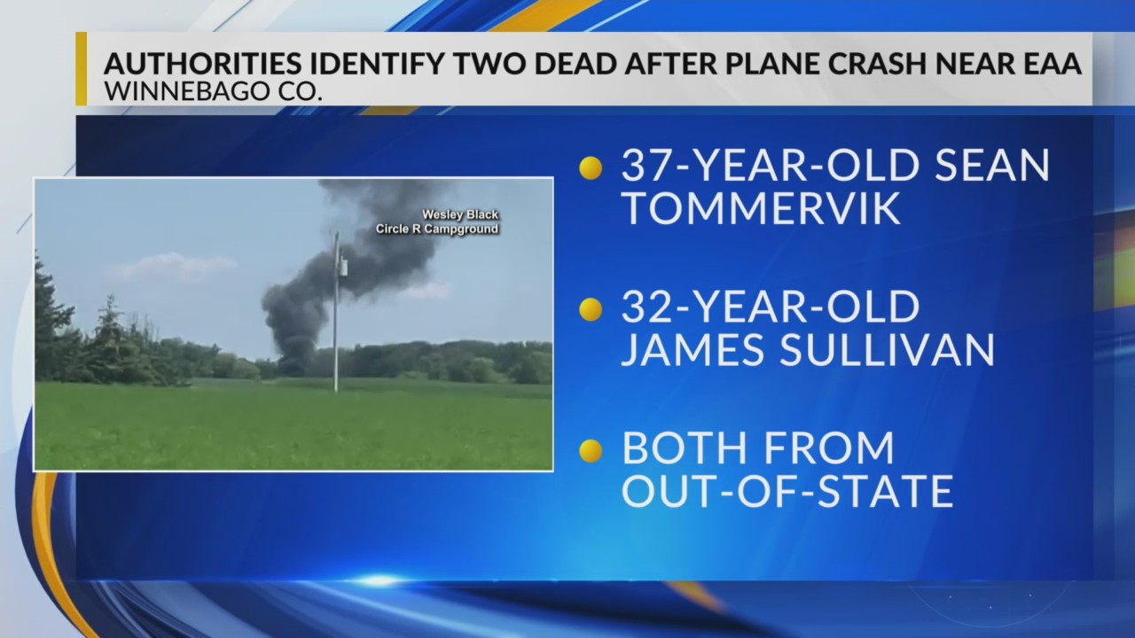 Authorities identify two dead after plane crash near EAA in Oshkosh ...