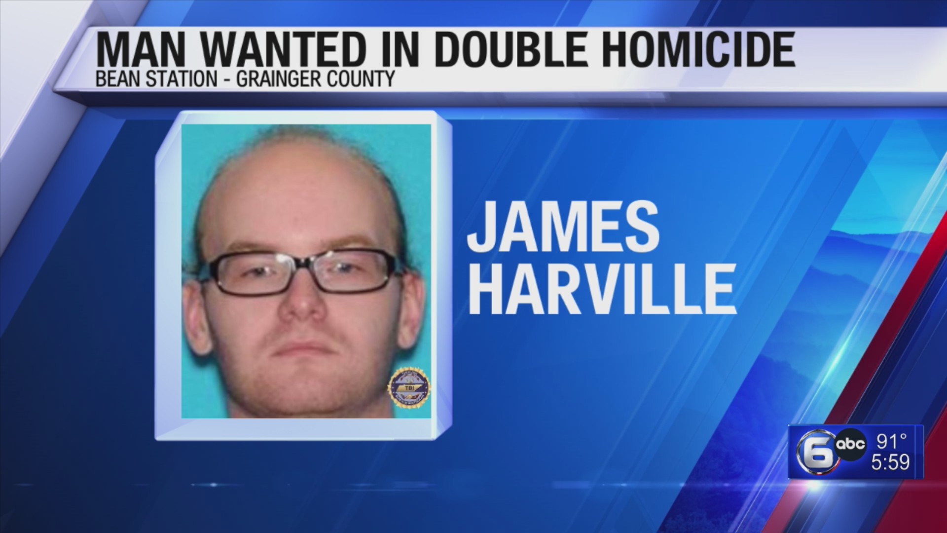 Man wanted in double homicide – WATE 6 On Your Side