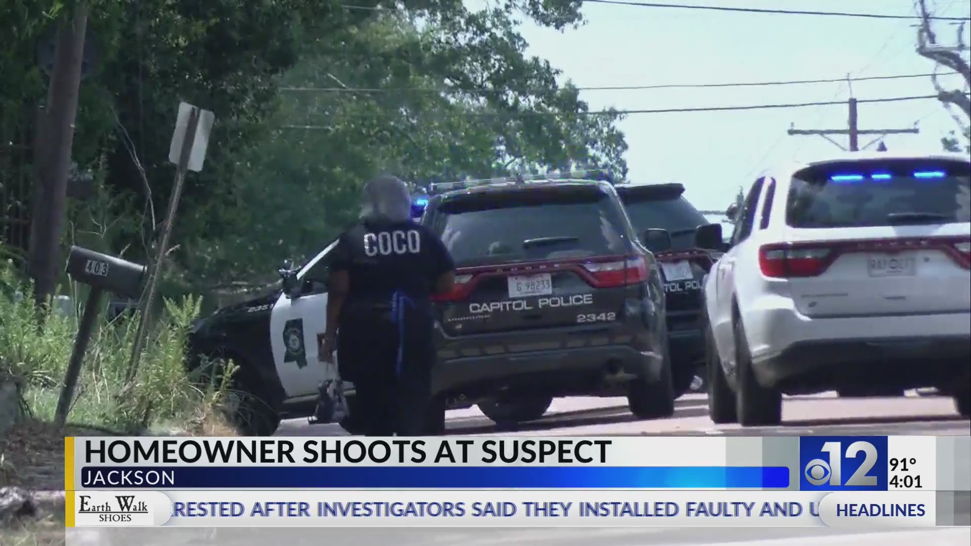 Jackson homeowner fires shot at suspect attempting to enter house ...