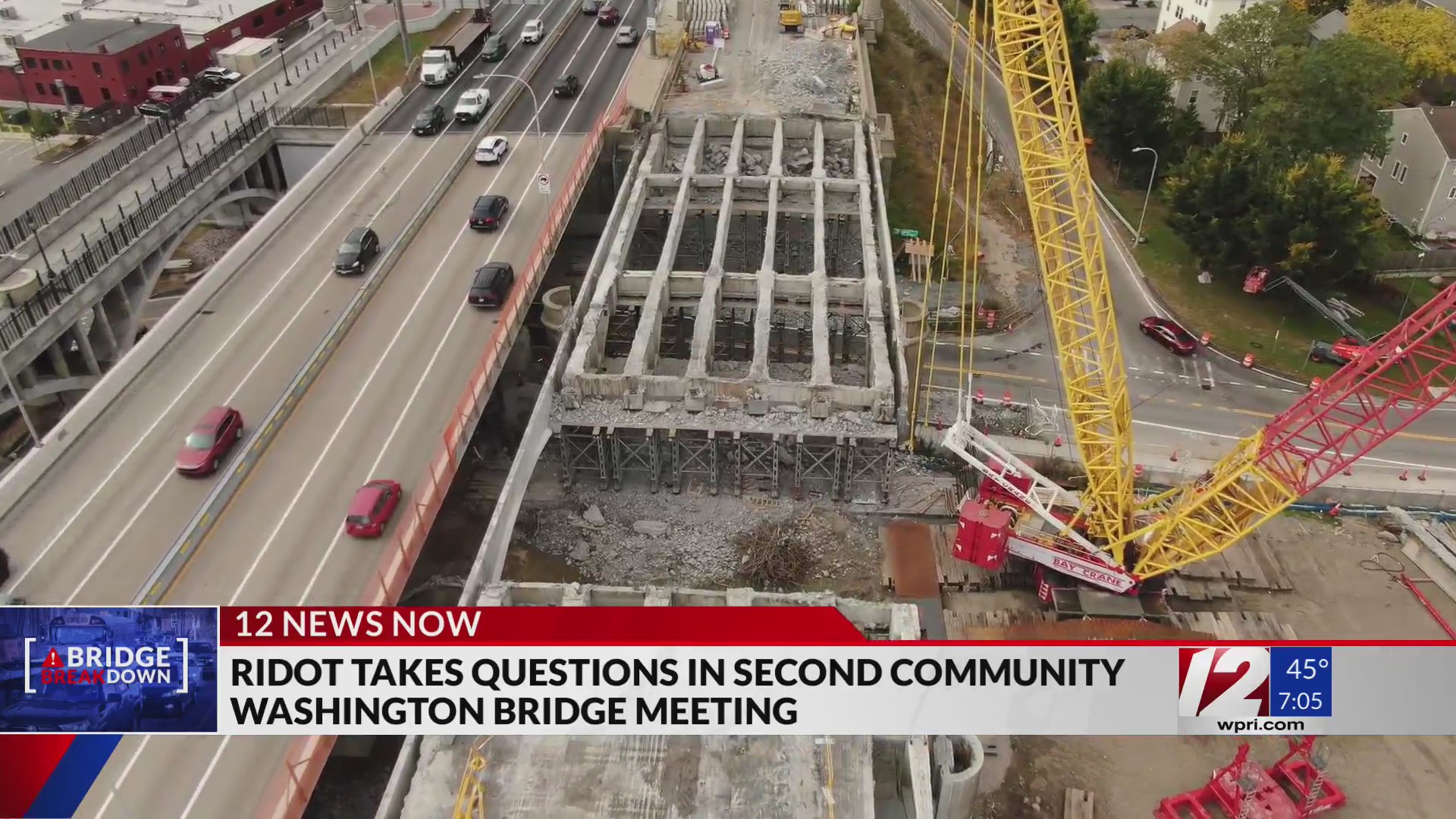RIDOT fields questions in redo of Washington Bridge meeting – WPRI.com