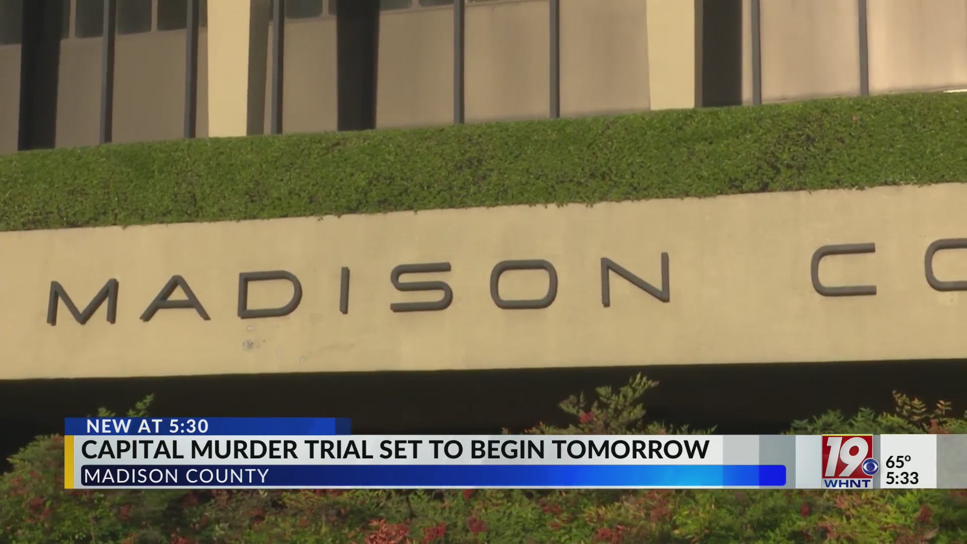 Capitol Murder Trial Set to Begin Tomorrow | May 4, 2025 | WHNT News 19 ...