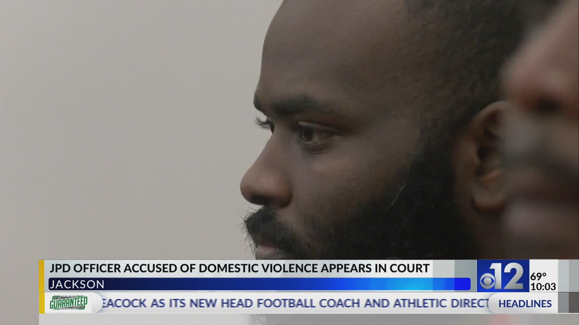 Domestic violence case against JPD officer bound over to grand jury – WJTV