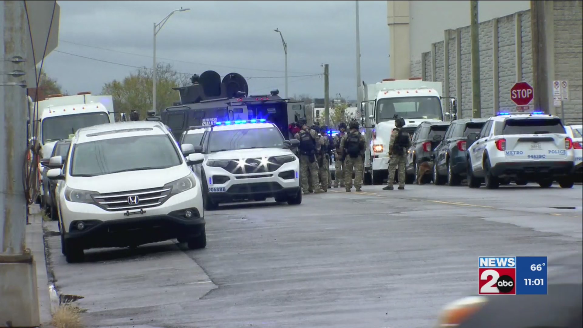 Standoff situation underway in downtown Nashville – WKRN News 2