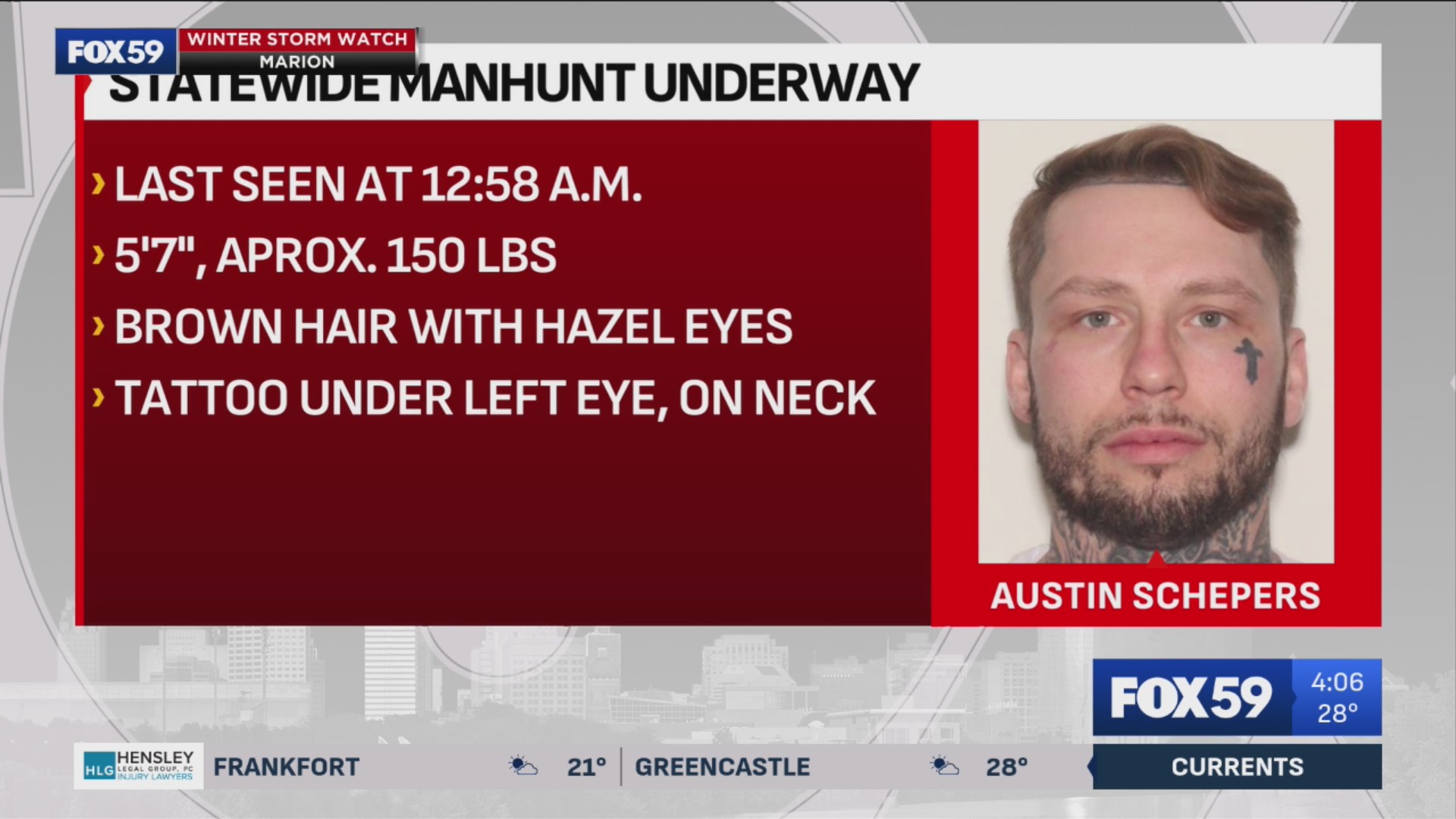 Manhunt underway for suspect in shooting of Orange County deputy – Fox 59