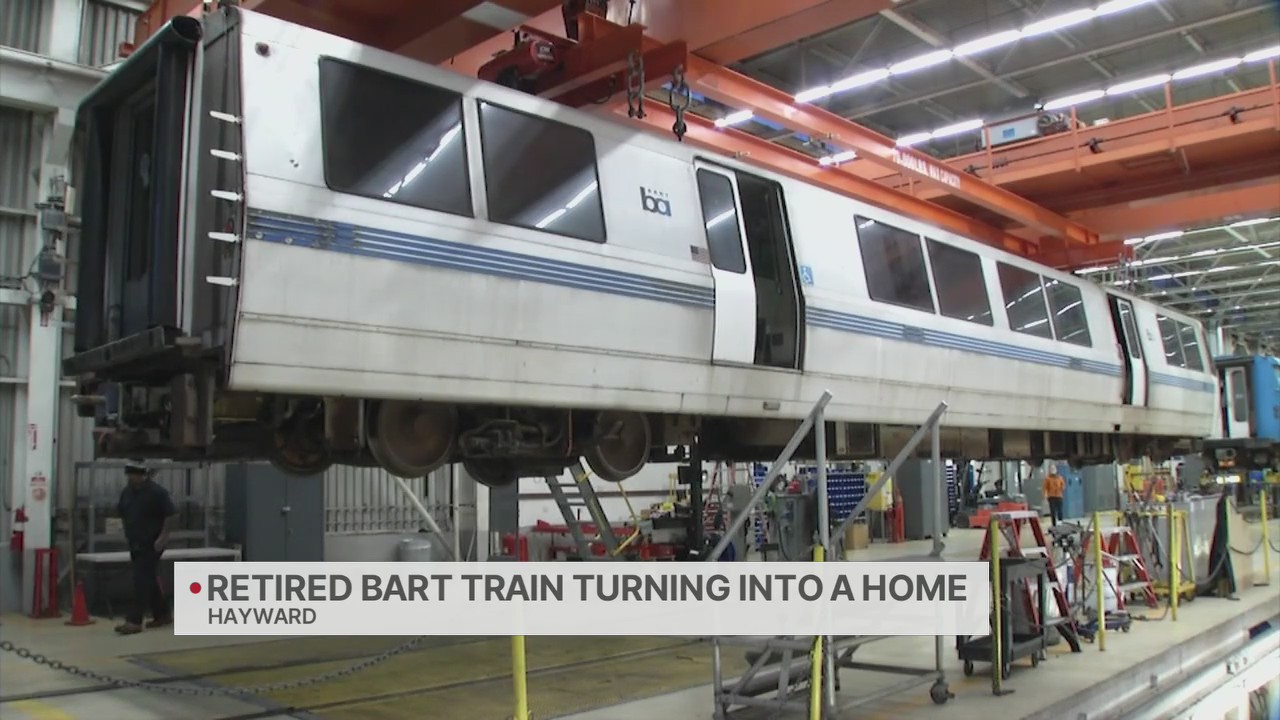 Retired BART train to be repurposed as vacation home – KRON4
