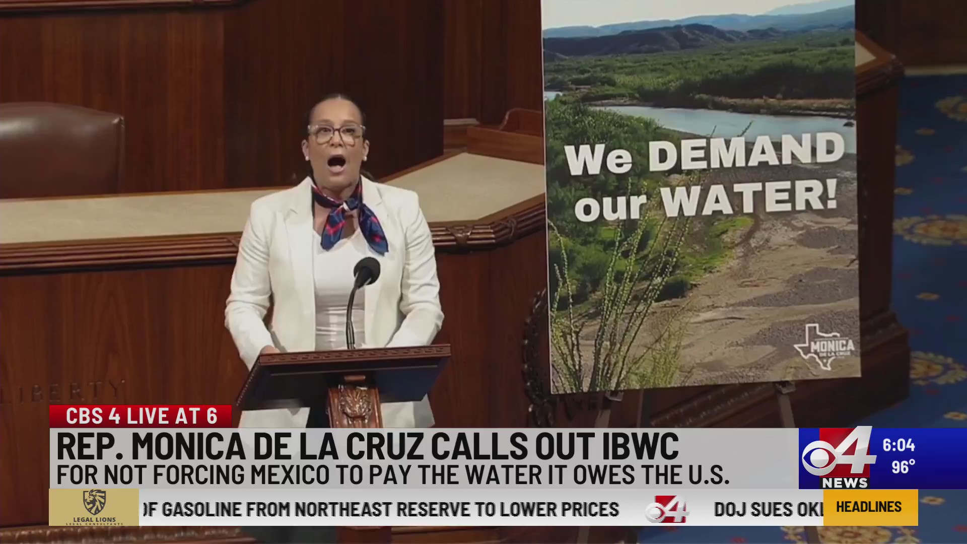 Rep. Monica De La Cruz calls out IBWC – BorderReport