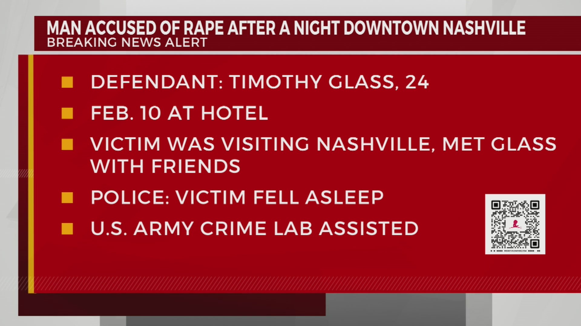 Man accused of rape after night in downtown Nashville – WKRN News 2