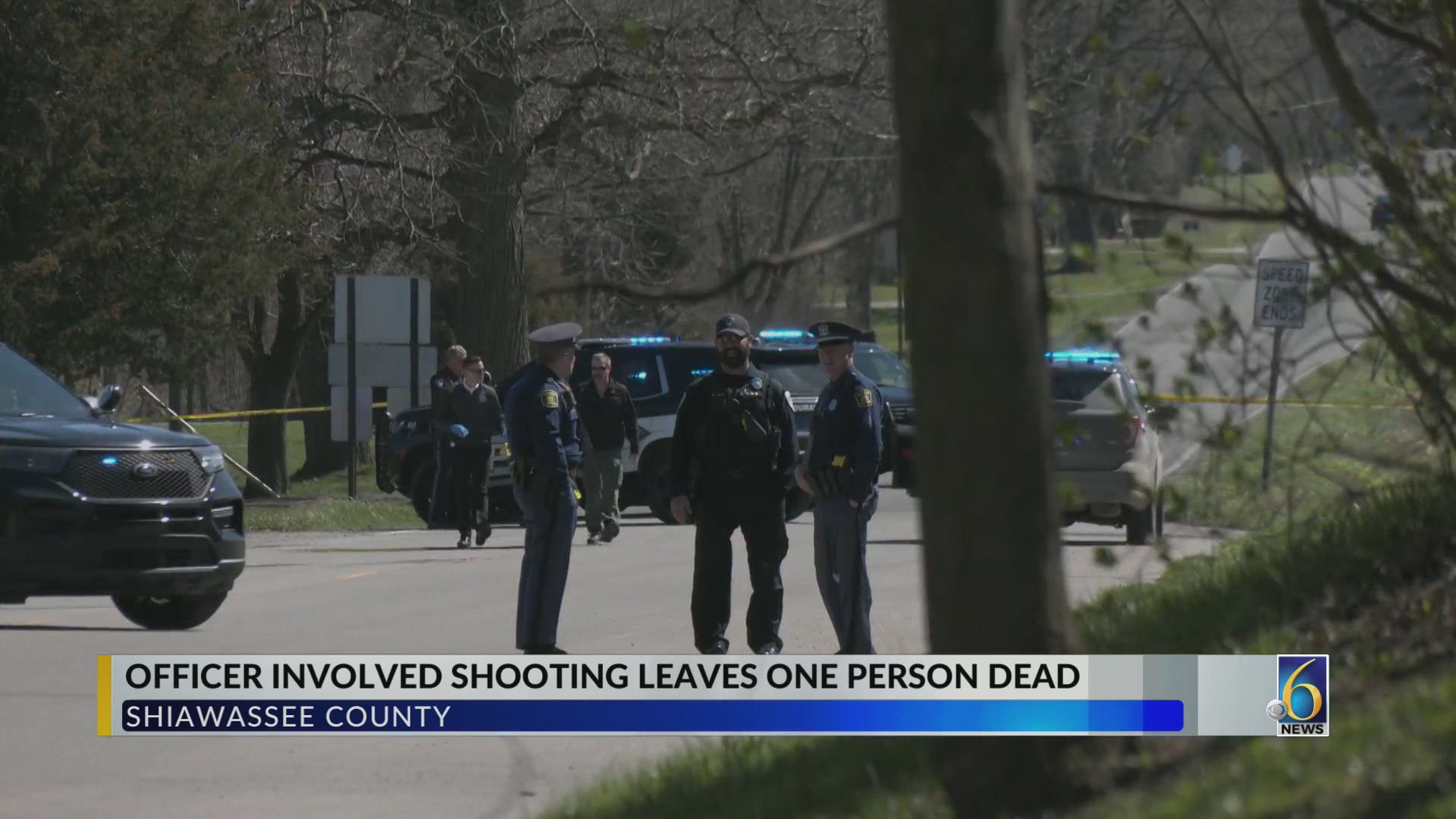 Officer-involved shooting leaves one person dead – WLNS 6 News