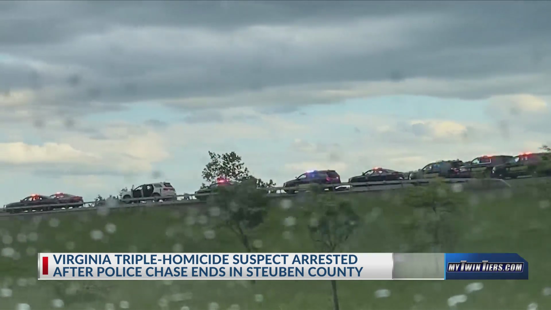 Virginia triple-homicide suspect arrested after police chase ends in ...