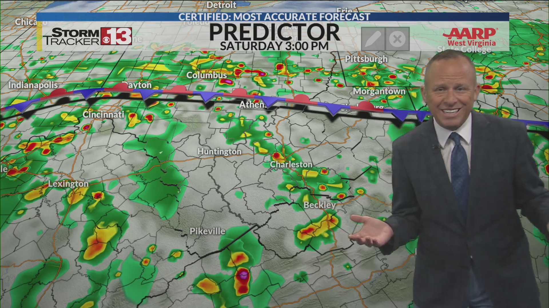 More rain and storms all weekend! – WOWK 13 News