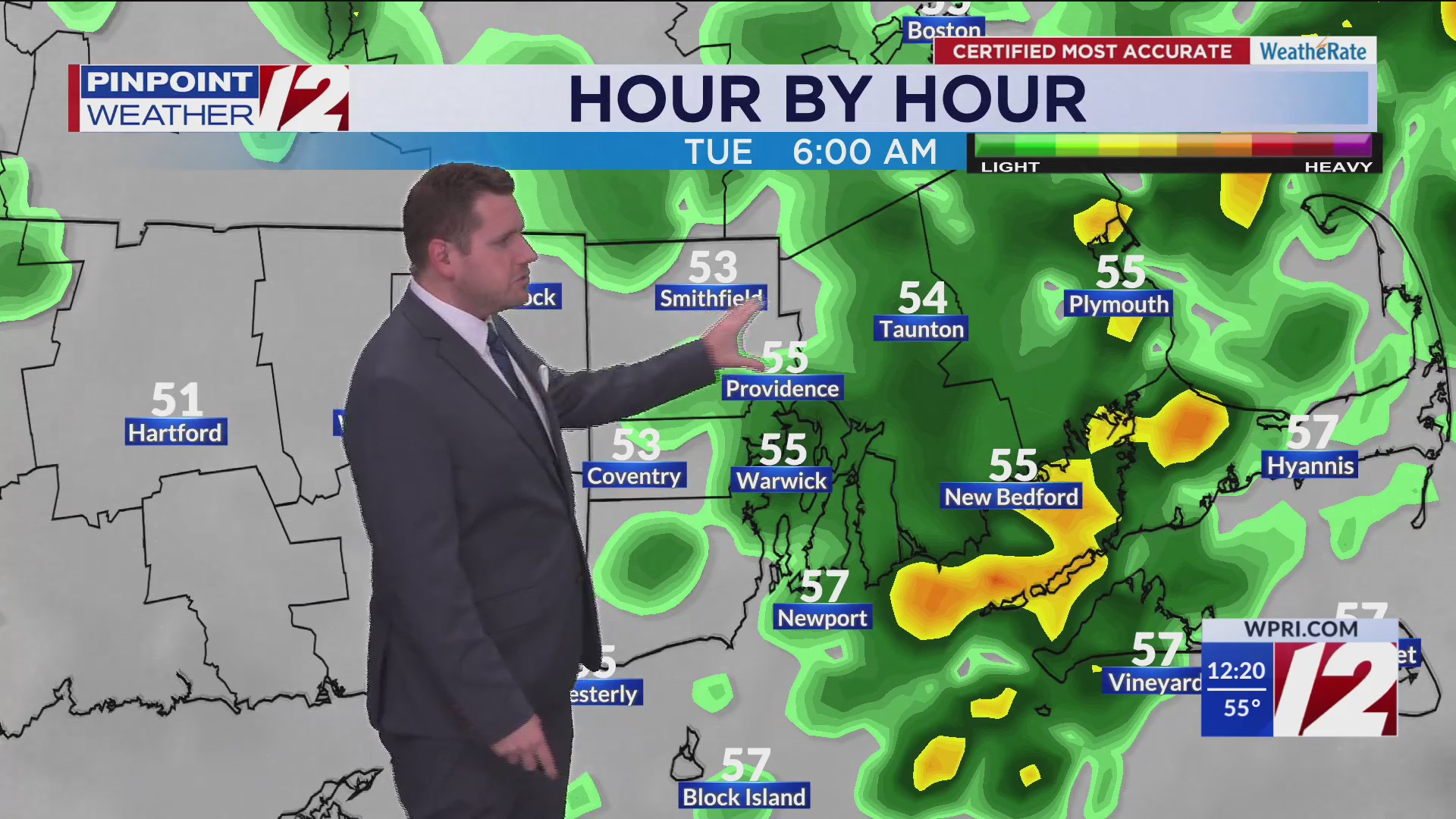 WPRI 12 Weather Forecast 10/13/25: Rain and Wind Continues This ...