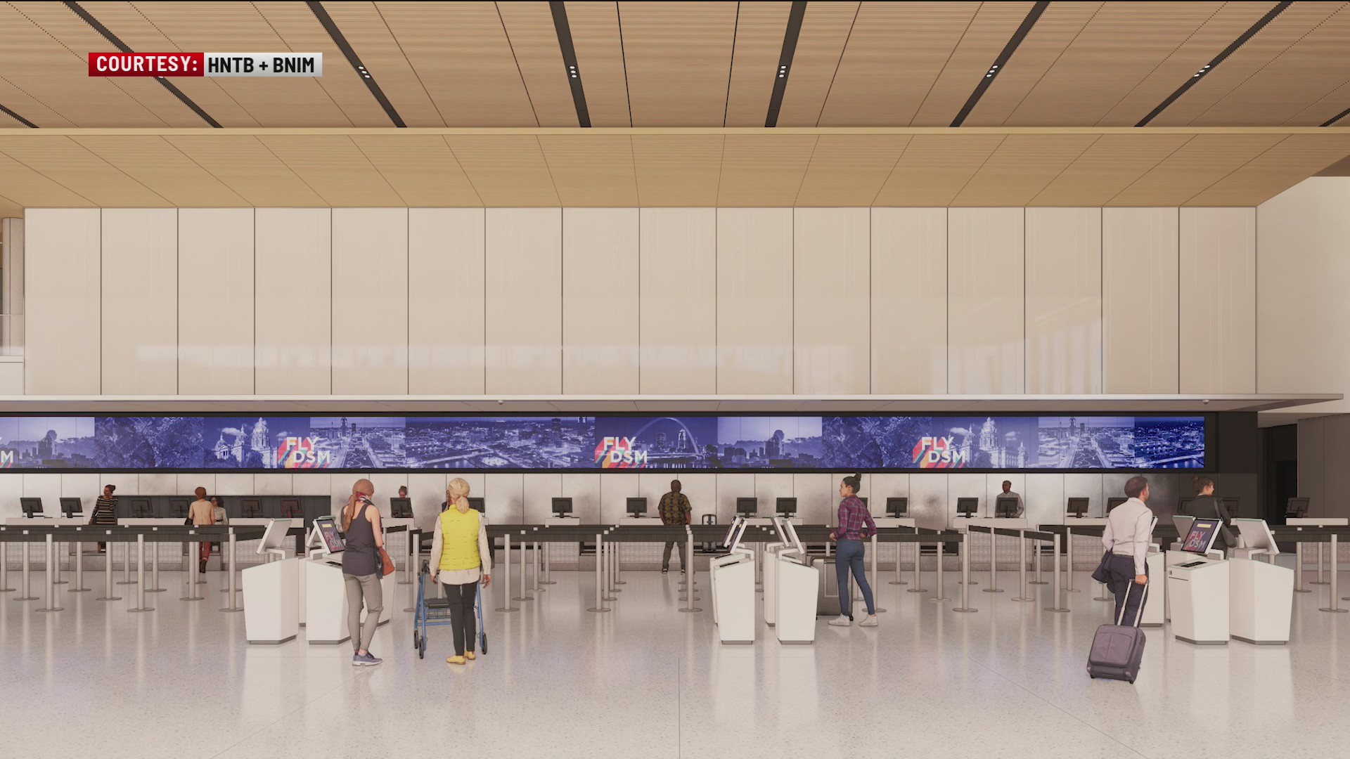 Public art sculptures will decorate new terminal at the Des Moines ...
