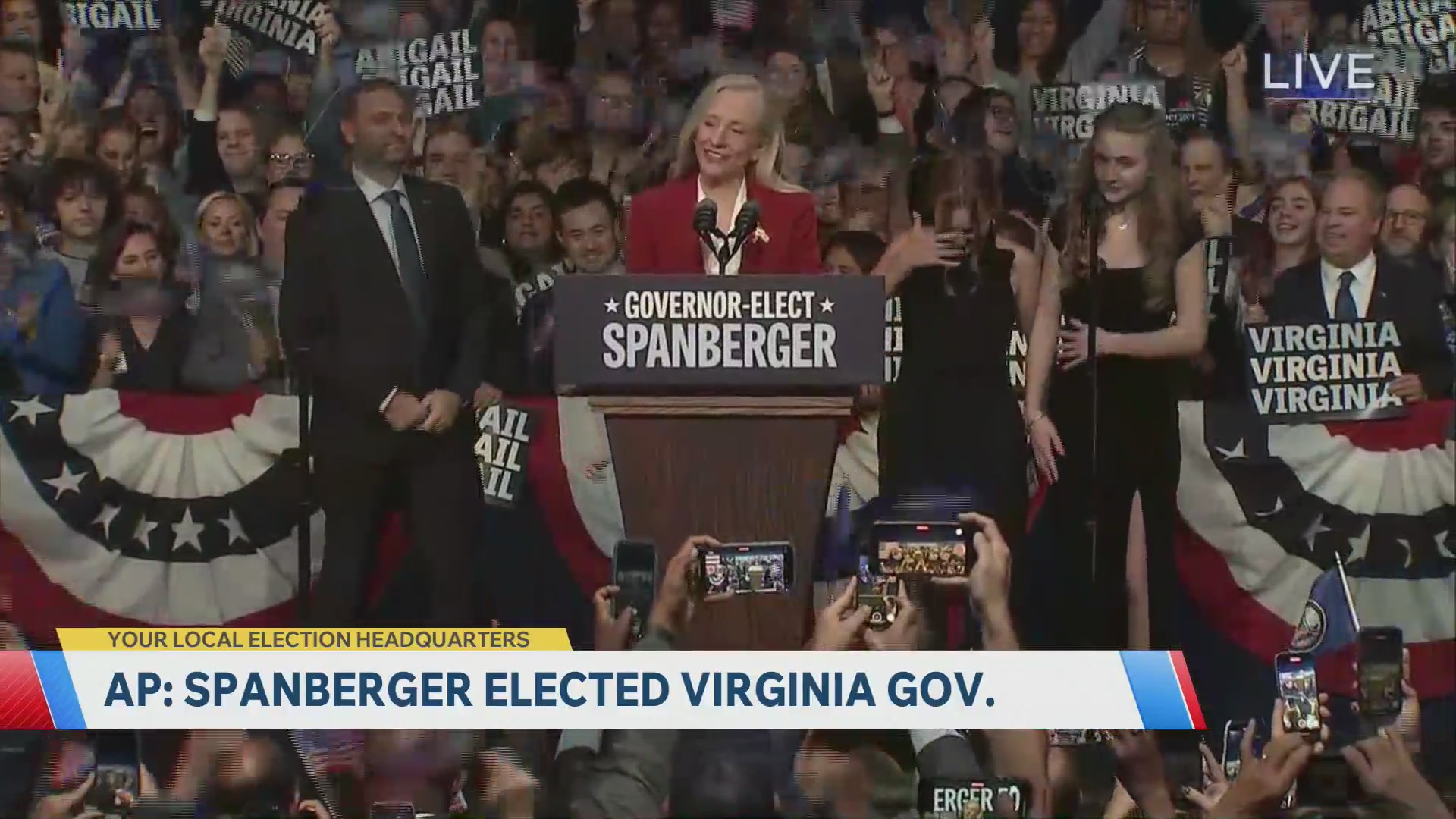 Spanberger Acceptance Speech - DC News Now | DC, Virginia, Maryland ...