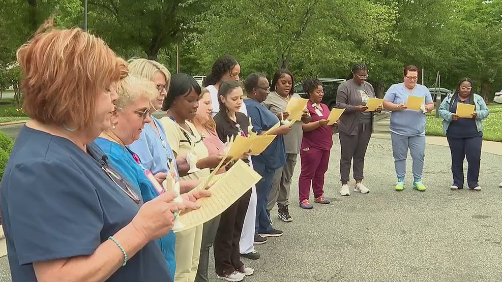 Greensboro nursing staff hold recommitting ceremony for National Nurses ...