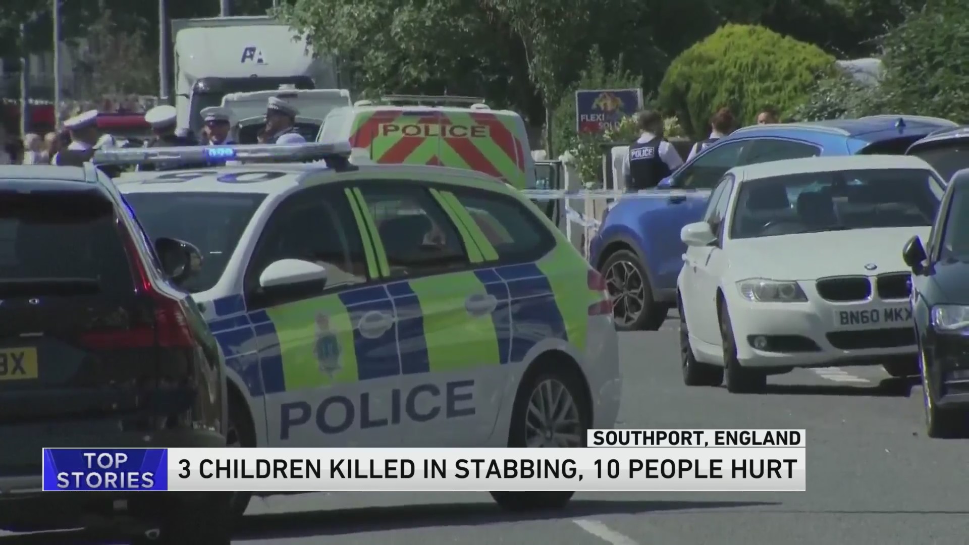 3 children dead in stabbing rampage at dance class in England; 10 ...