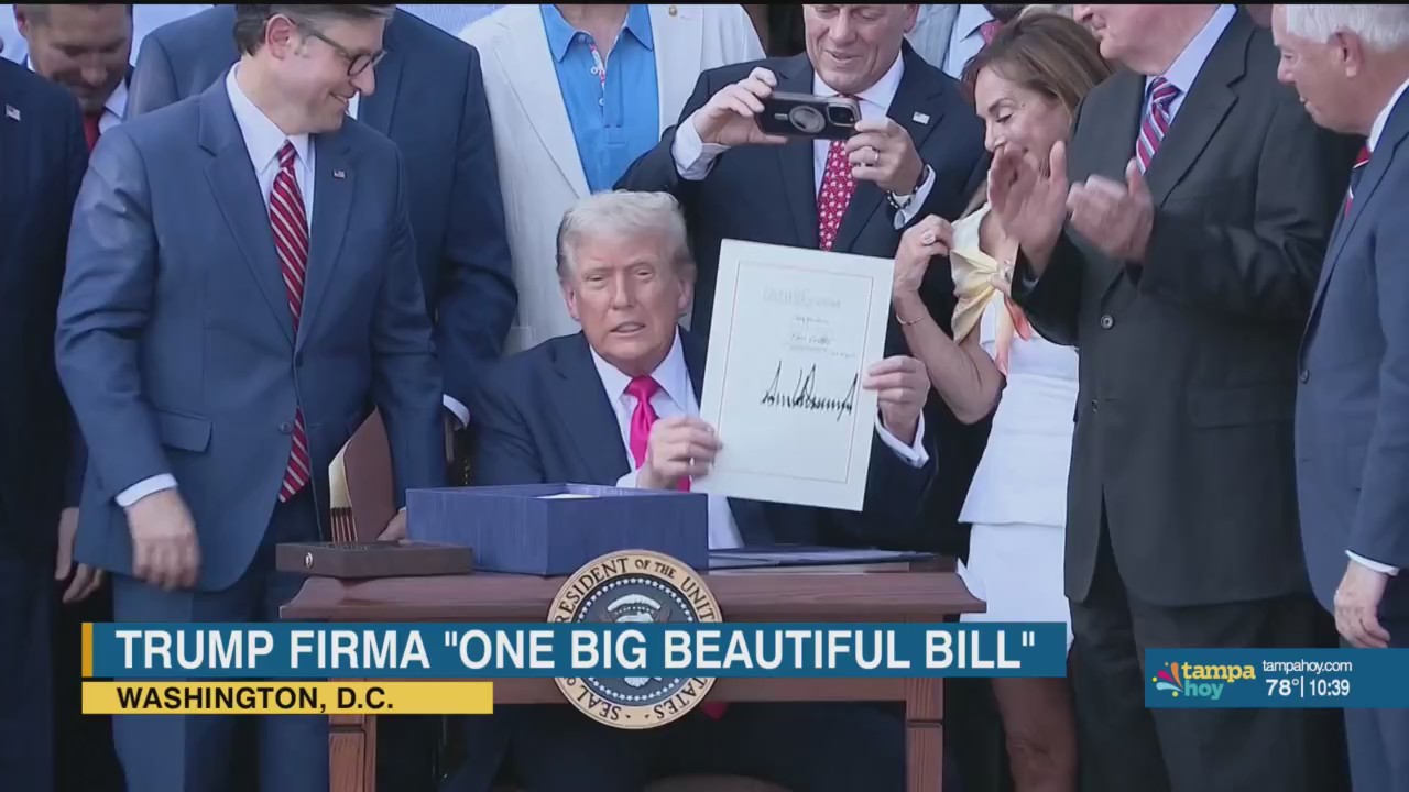 Trump firma la ley “One Big Beautiful Bill” el Día de la Independencia ...