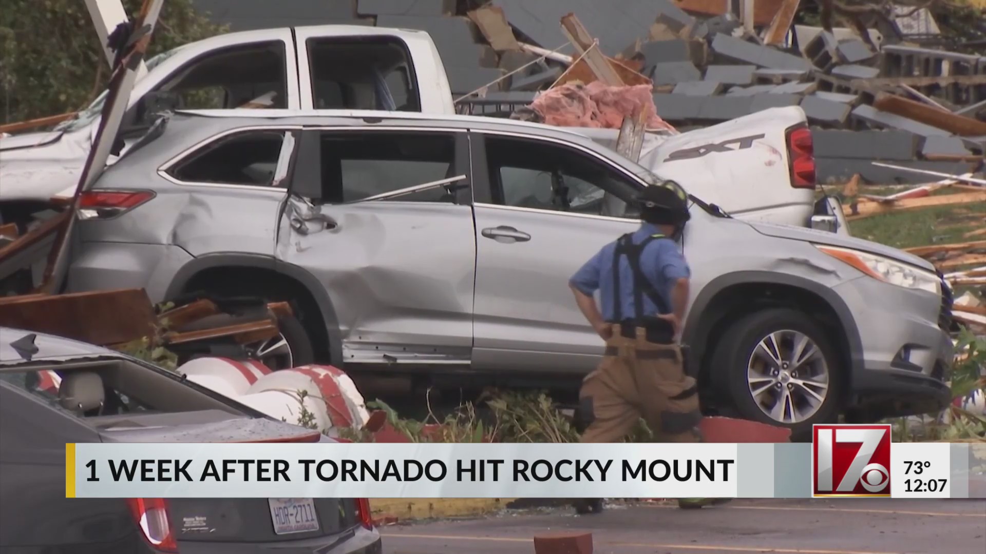 Recovery efforts underway after tornado hits Rocky Mount – CBS17.com