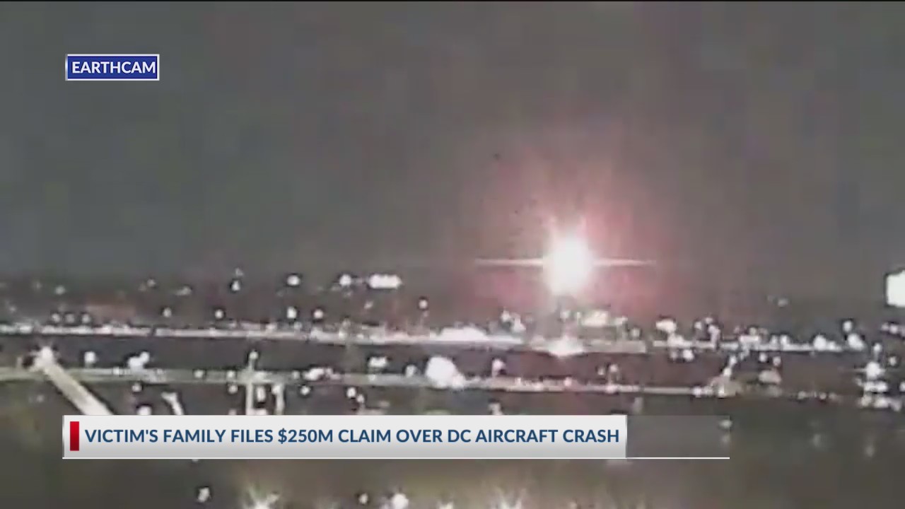Family of DC plane crash victim files $250M claims against FAA, Army ...