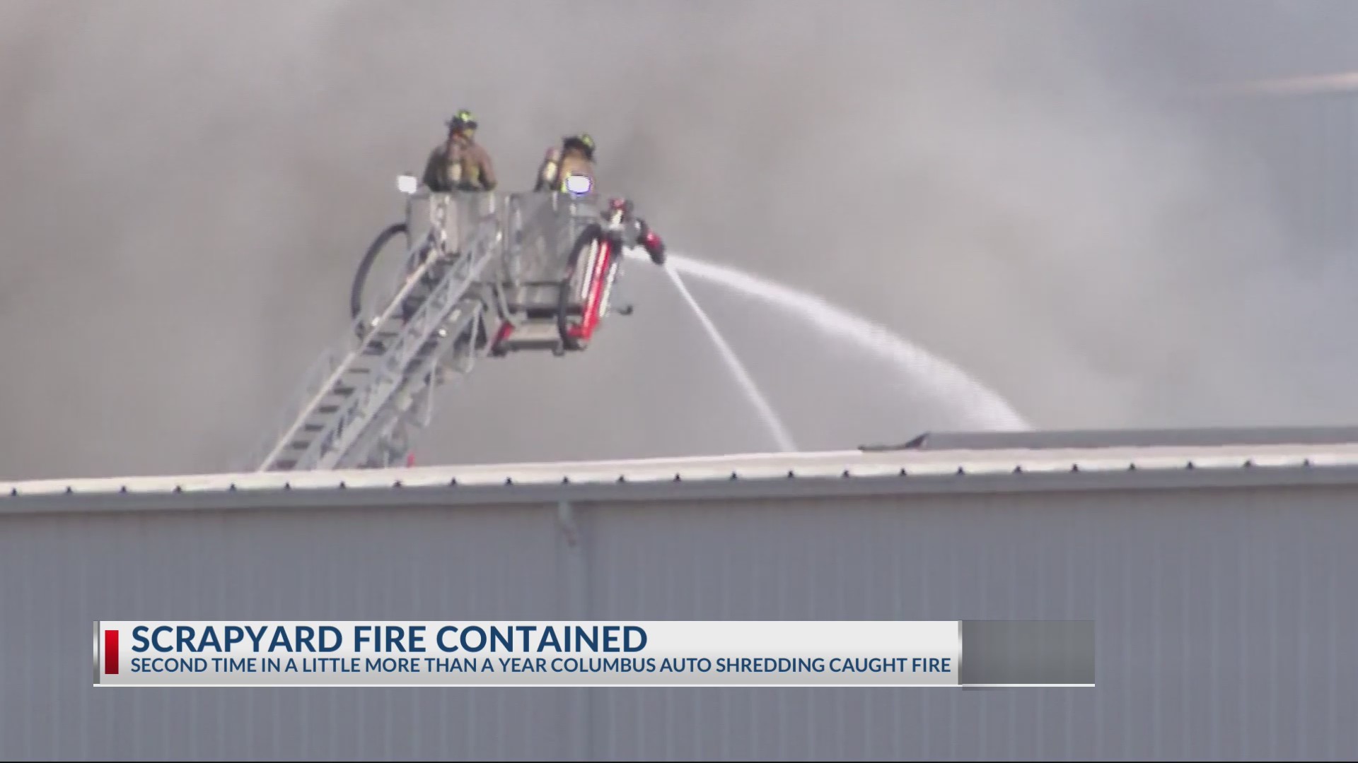 Large fire erupts at southeast Columbus junkyard that also had 2024 ...
