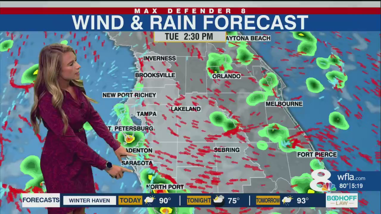 Hot with late-day storms through the weekend – WFLA