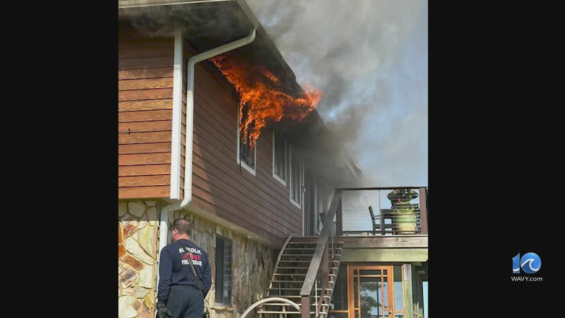 2 adults displaced, 1 cat dead in Suffolk fire – WAVY.com