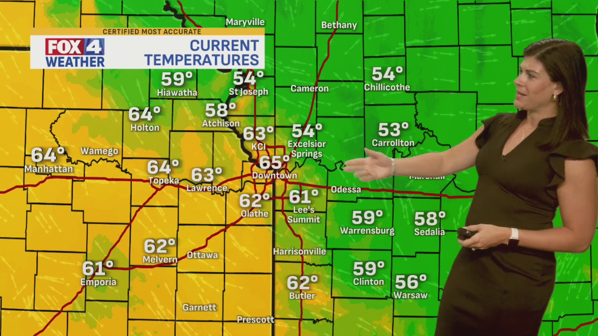 Thursday morning forecast – FOX 4 Kansas City WDAF-TV | News, Weather ...