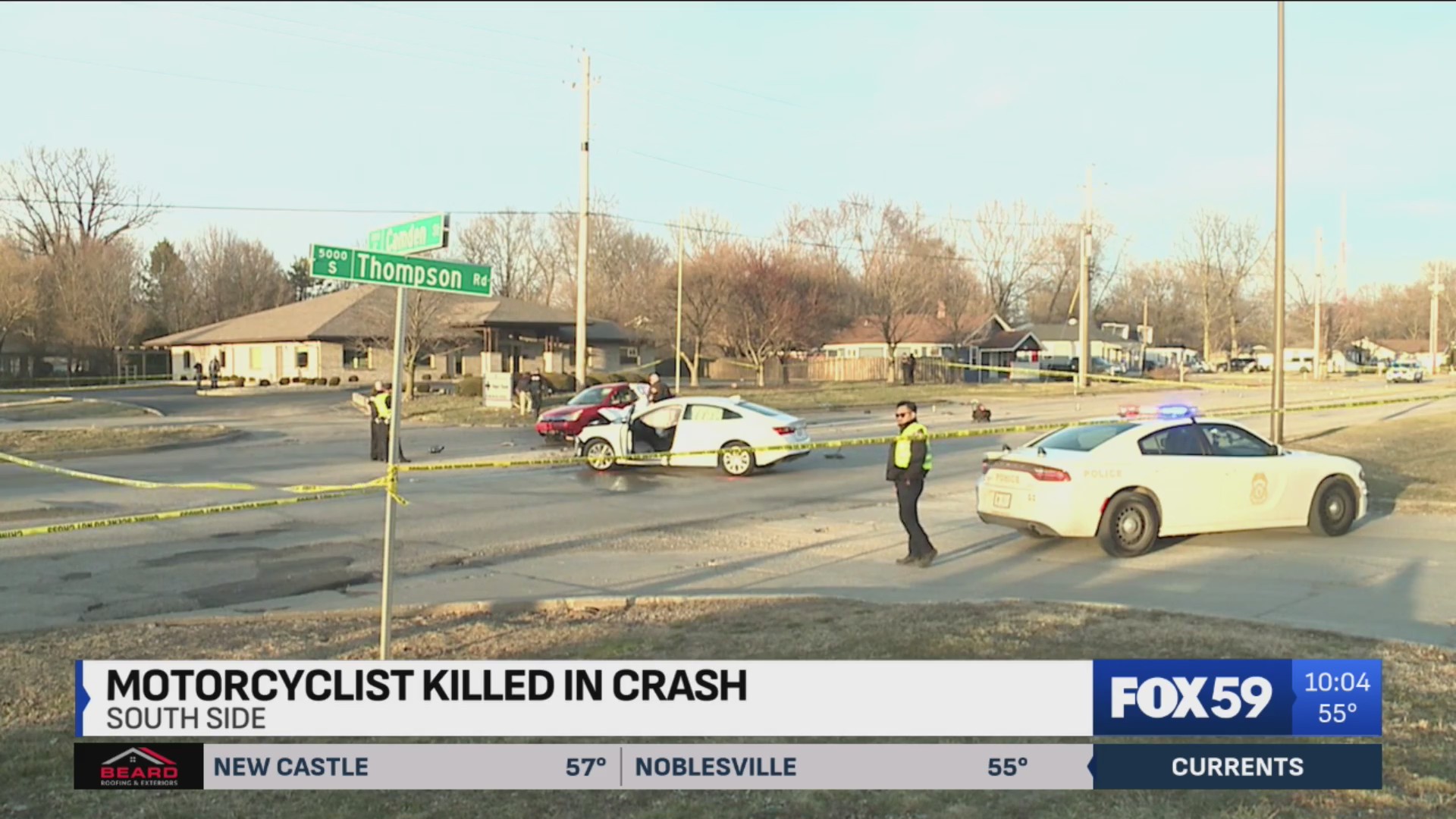 Motorcyclist killed in crash on Indy’s south side – Fox 59