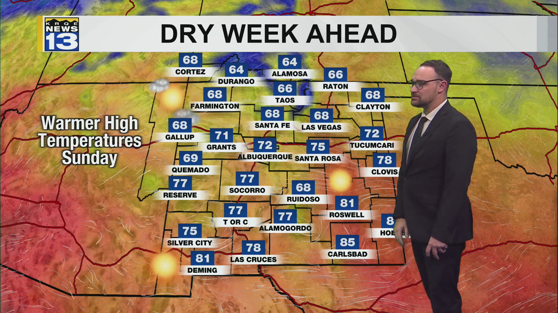 Drier conditions continue into next week – KRQE NEWS 13 – Breaking News ...