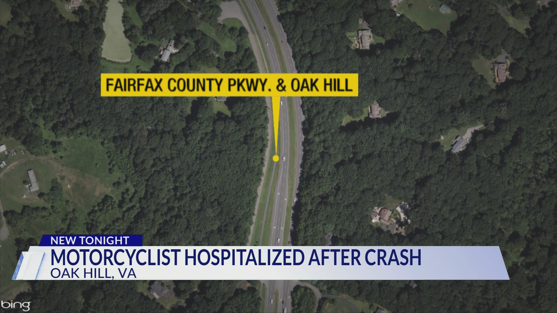 Man hospitalized with serious injuries after motorcycle crash in ...
