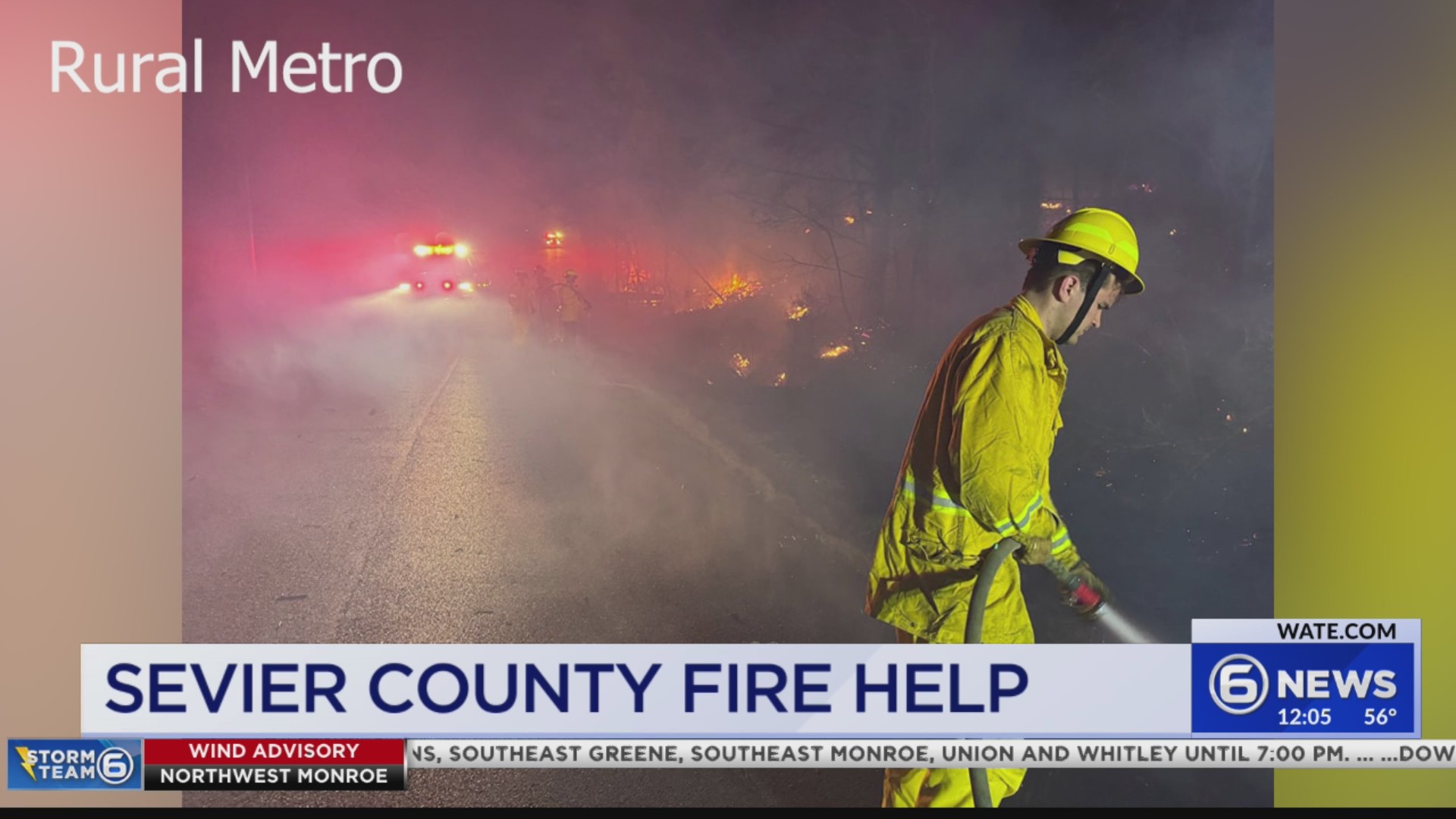 Evacuation order lifted after fire destroys two structures – WATE 6 On ...