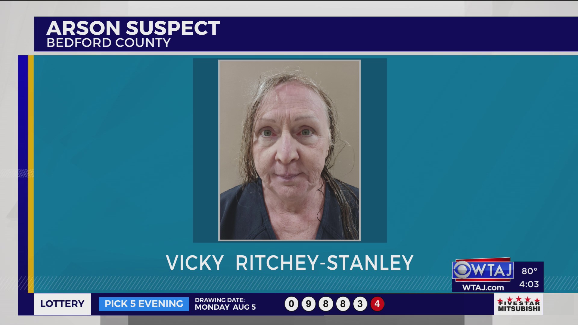 Bedford County woman arrested after fire set in home of fiancé – WTAJ ...