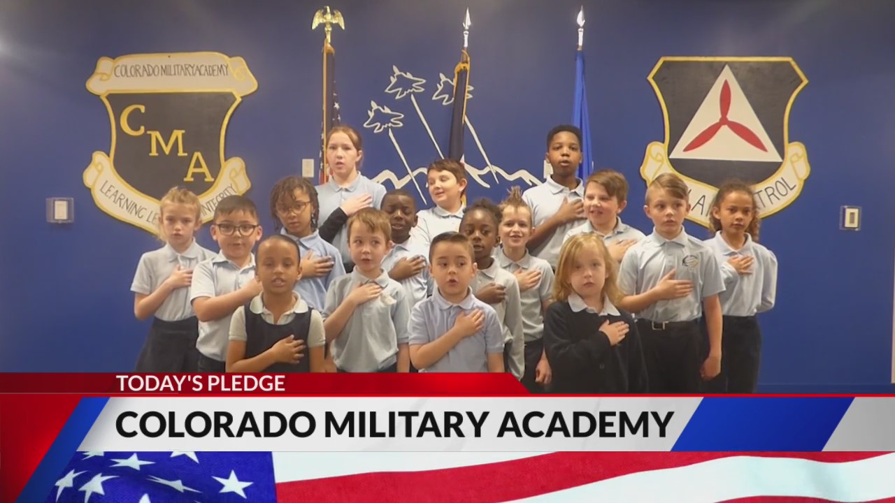 Pledge of Allegiance Colorado Military Academy 6/26/2025 – FOX21 News ...