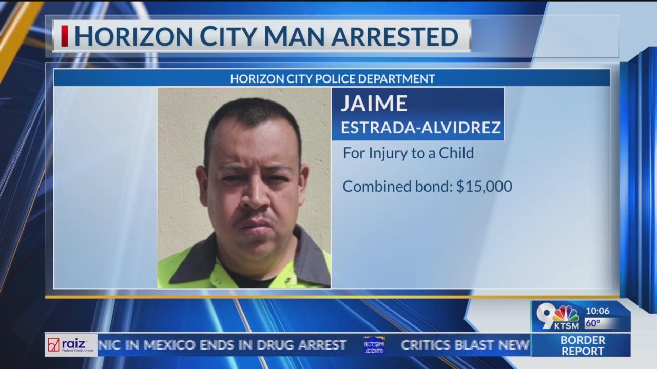 Horizon man arrested for assaulting, injuring girl – KTSM 9 News