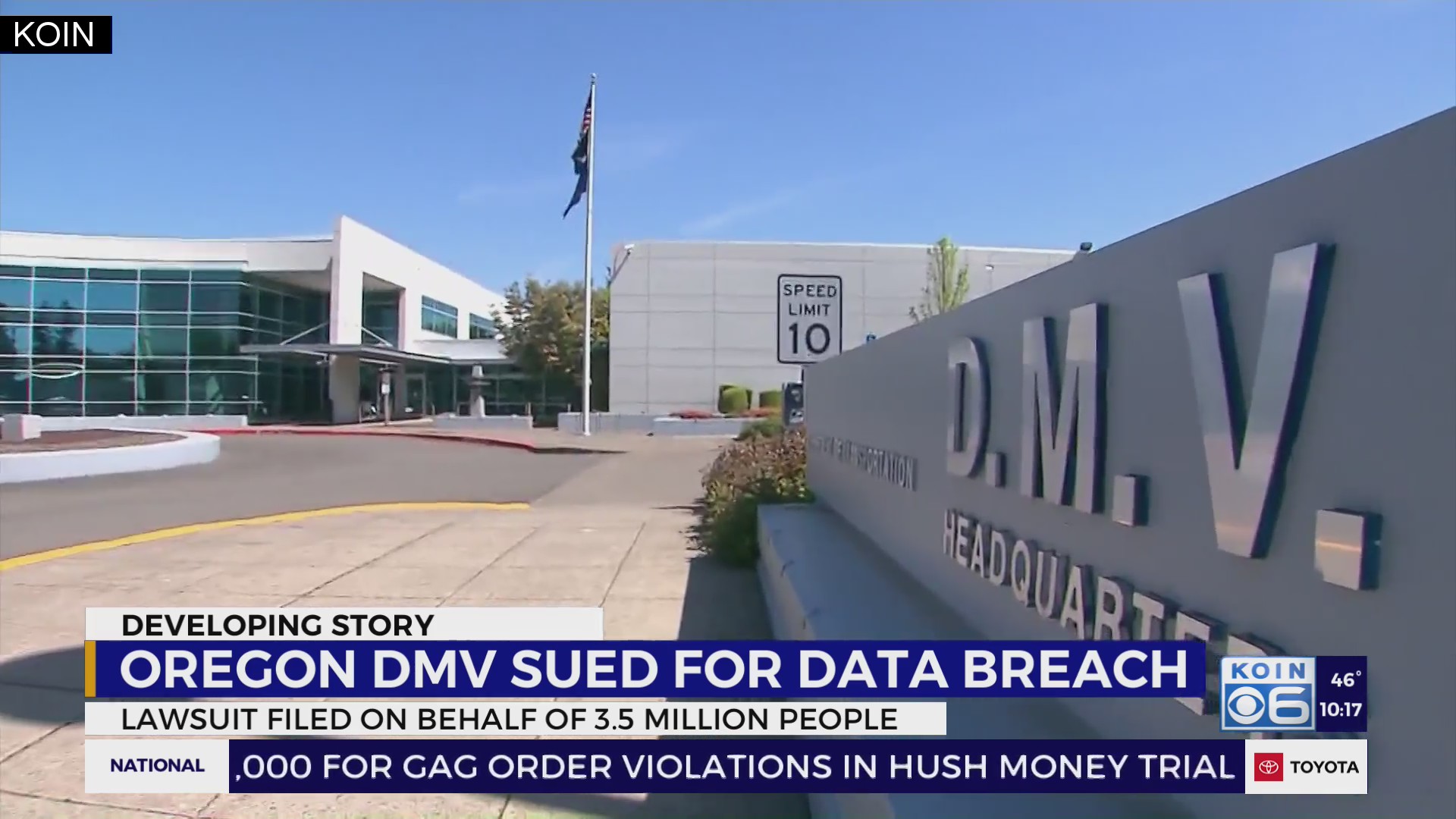 ODOT sued over DMV hack that compromised 3.5 million residents