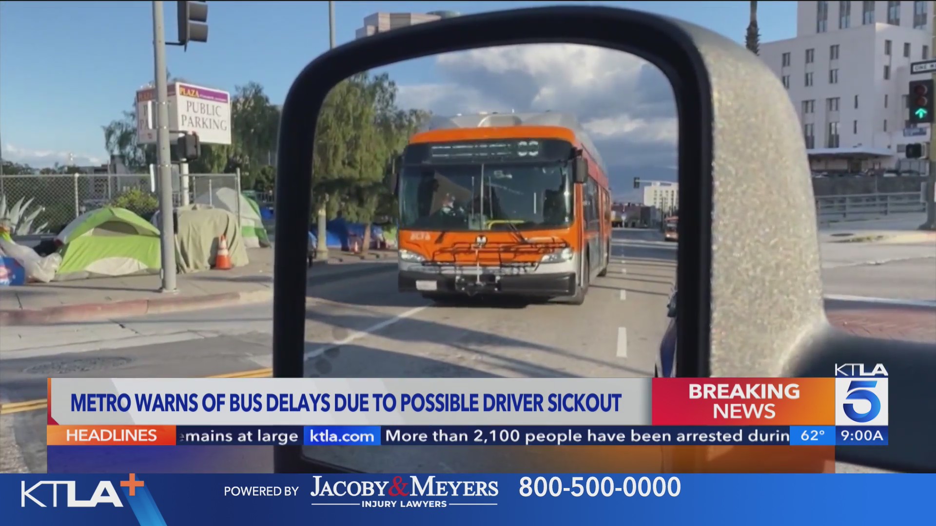 LA Metro bus lines could see delays due to possible driver “sickout” – KTLA