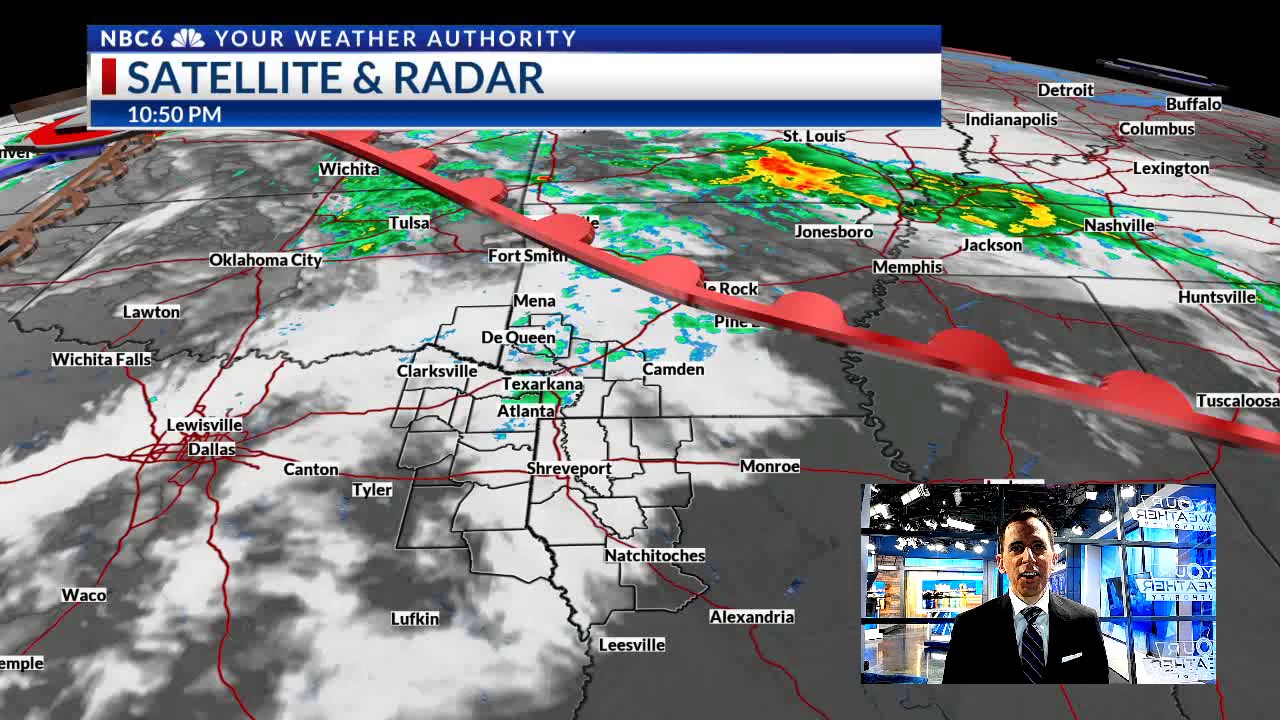 Ceded Raining Watching for severe storms and heavy rain over the next week – KTALnews.com