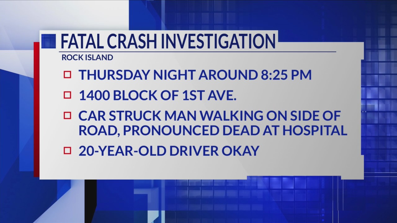 Pedestrian killed in Rock Island accident – WHBF – OurQuadCities.com
