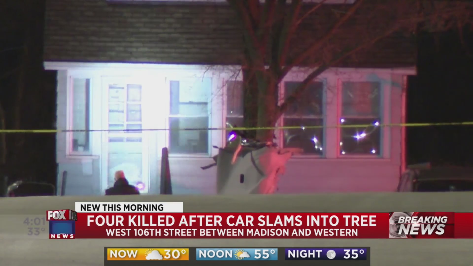 Four dead after car slams into tree – Fox 8 Cleveland WJW