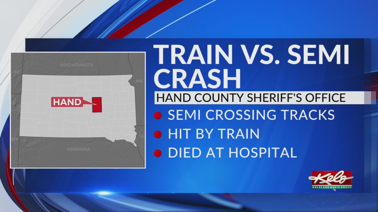 1 dead in Hand County semi truck vs. train crash – KELOLAND.com