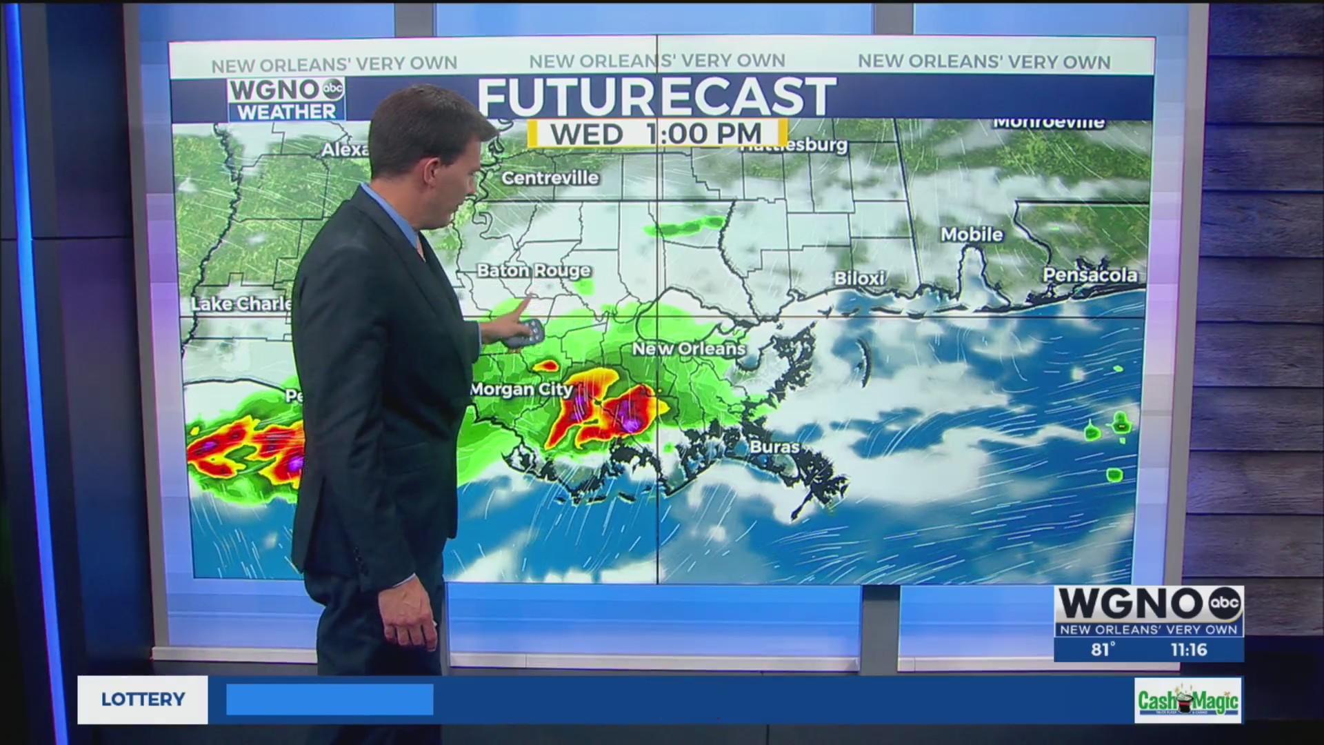 Scattered storms through the afternoon – WGNO